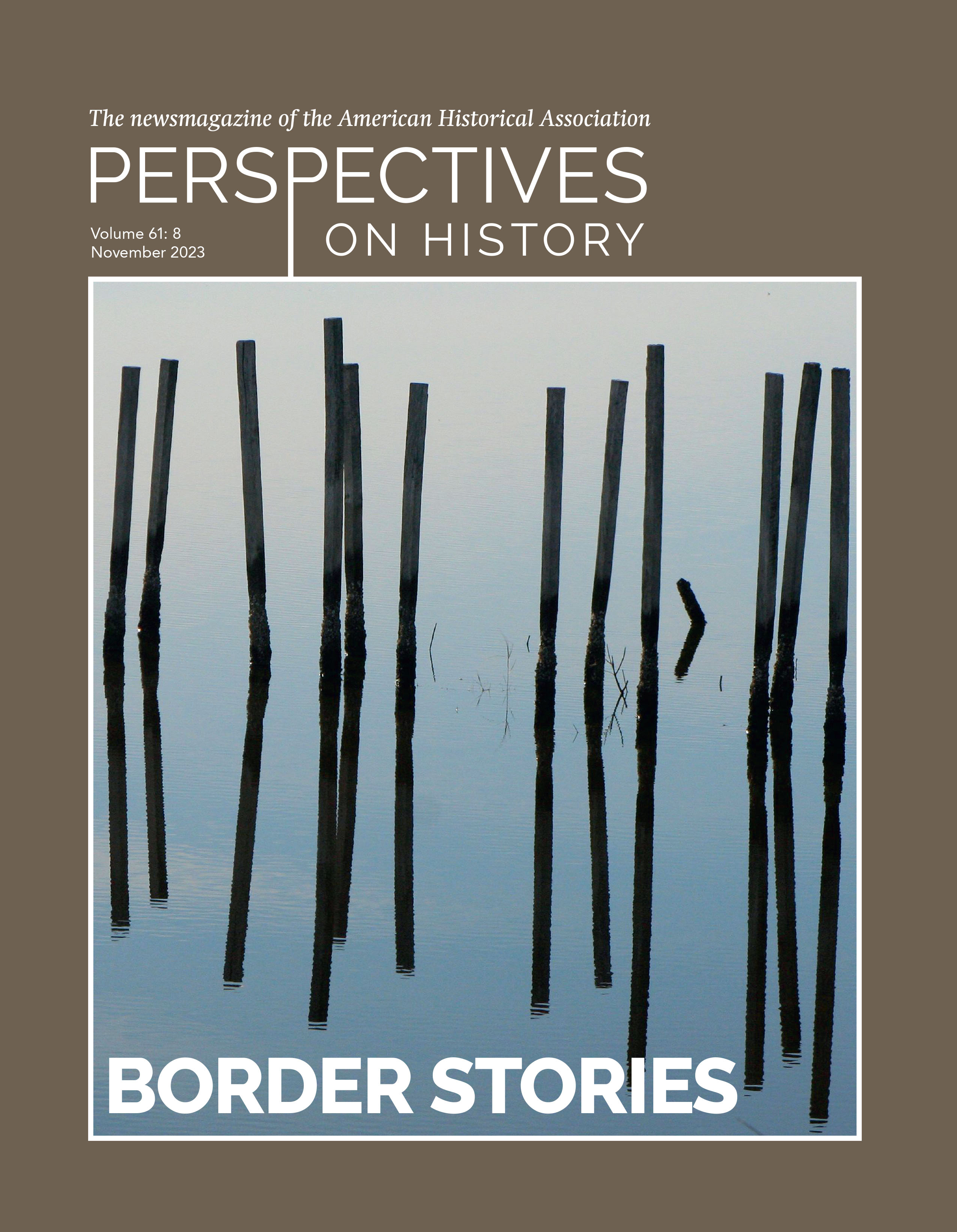 Perspectives on History November 2023 Cover. 
